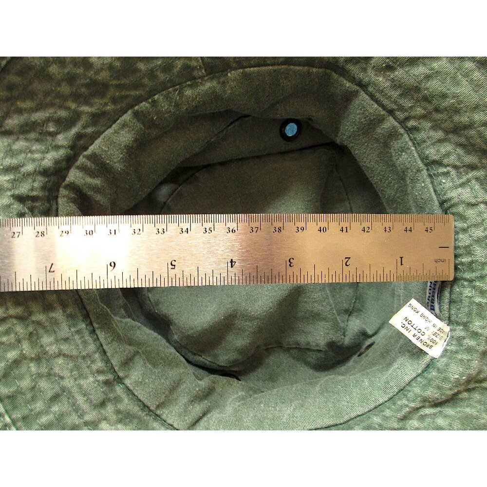 Women's Cotton Bucket Hat Olive Green Medium - Picture 4 of 6